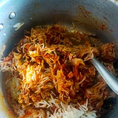 A picture of Vegetable pulao.