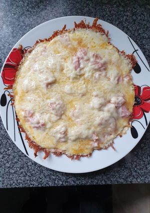 A picture of Tomato Ham Cheese Omelette.