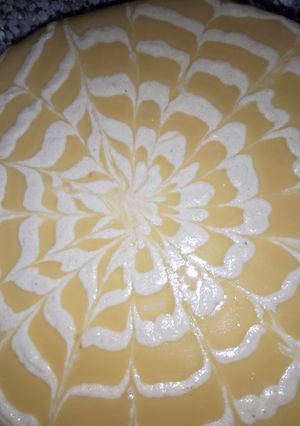 A picture of Custard and biscuit cake sauce🍰🎂(صوص الكاسترد والبسكوت لتزين الكيك).