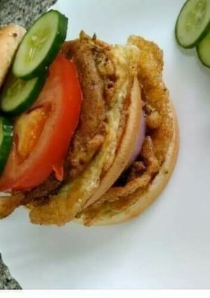 A picture of Bun kabab (Andy Wala).