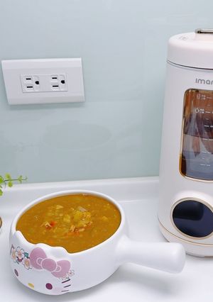 香濃雞肉咖哩~豆漿機食譜 的食譜成品照片