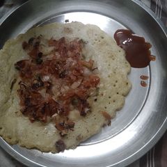 A picture of Rava uthhpam(healthy uthhpam).
