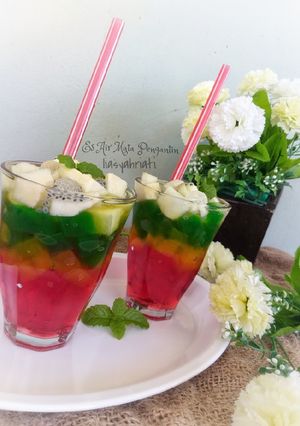Foto resep Es Air Mata Pengantin