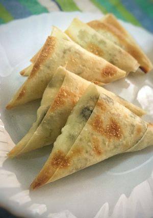 صورة لوصفة سمبوسك المسخن المشوي