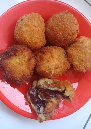 Foto resep Bola pisang coklat Banana choco ball