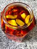 Tomates caramelizados al horno
