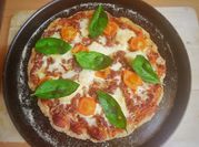 Una foto de pizza de quinoa