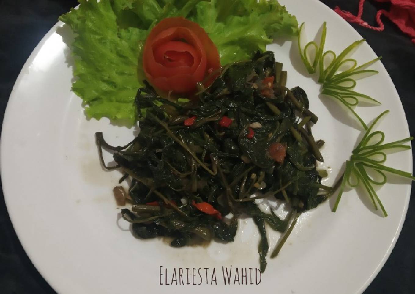 Tumis Kangkung Saus Tiram