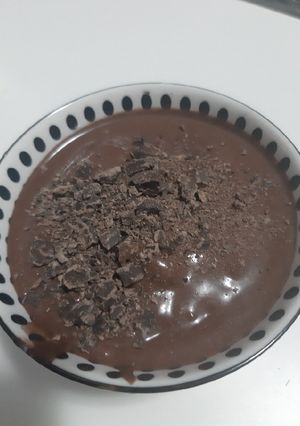 Una foto de Helado de plátano saludable
