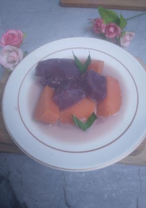 Foto resep Kolak Ubi Ungu & Kuning