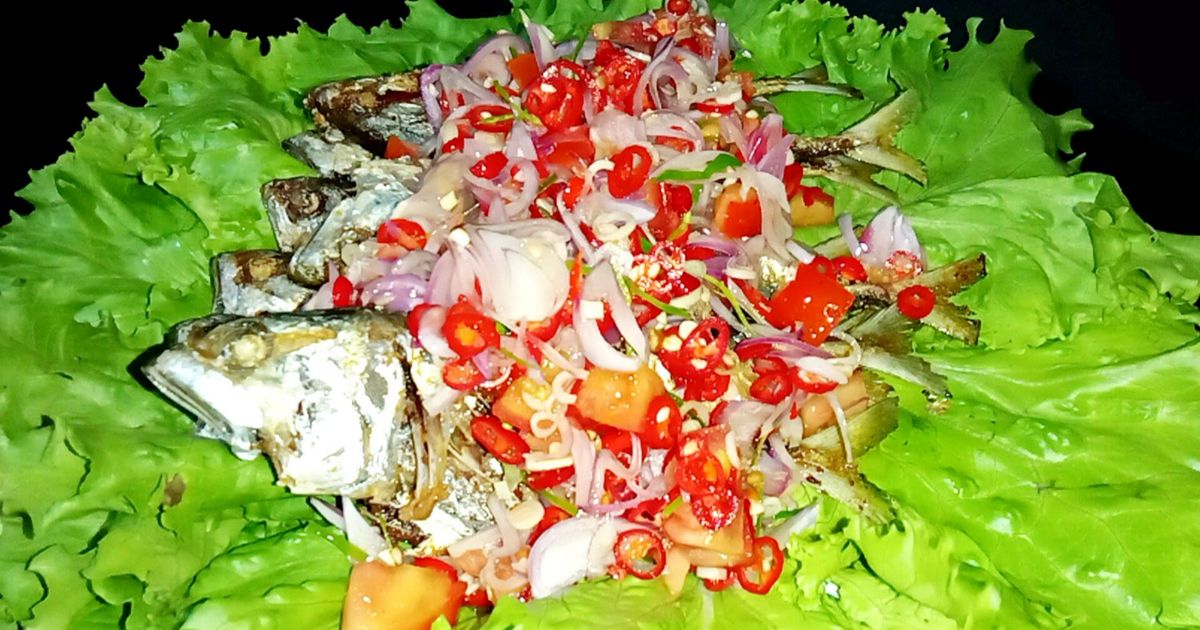 Ikan Kembung Goreng Sambal Matah