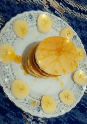 صورة لوصفة بان كيك 👌