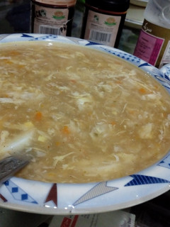 A picture of Hot & Sour soup.