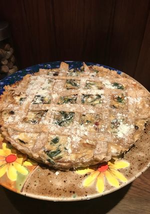 Una foto de Tarta de verduras