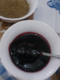 عکسی از دستور مربای شاه توت