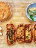 Quick and easy garlic bread