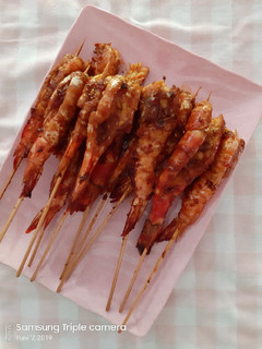 Foto resep Udang Bakar Pedas