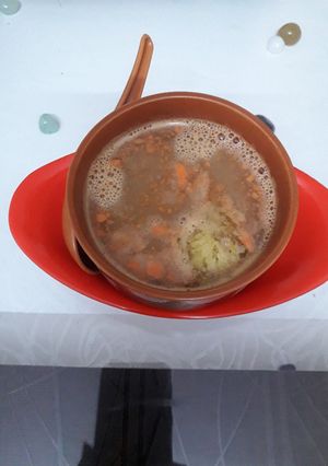 मुग डाळीच सुप (moong dalicha soup recipe in marathi) रेसिपी चे मुख्य फोटो 