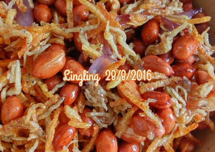 Resep: Sambel Teri Kacang Manis yang Renyah