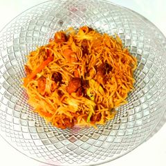 A picture of Chicken Chowmein.