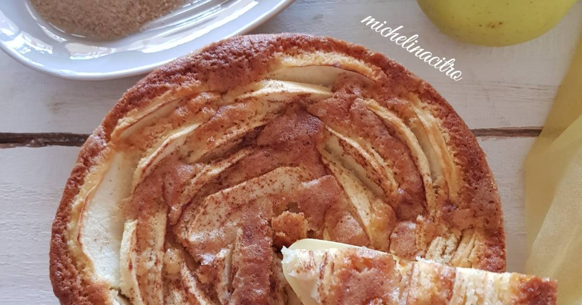 Ricetta Torta di mele al profumo di cannella 🍏🍎 di Ricette Homemade di ...