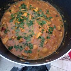 A picture of Chicken curry.