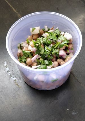 A picture of Peanut masala.