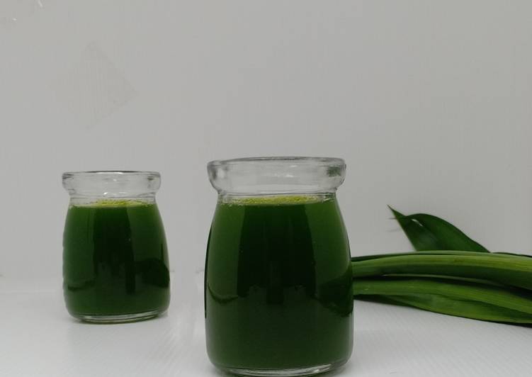 Resep Ekstra Daun Pandan (essen alami) Anti Gagal