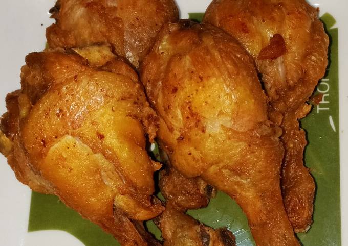 Ayam goreng praktis #Antiribet