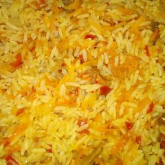A picture of Carrot rice.