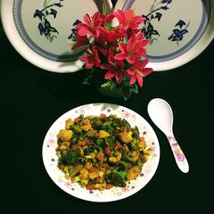 A picture of Winter Vegetable Stir fry / Bhaaji.