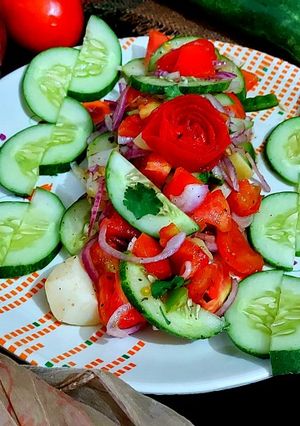 वेज लाइम सैलेड(veg.lime salad recipe in hindi) रेसिपी मुख्य फोटो
