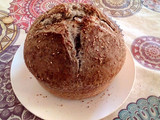 Pan de masa madre con zaatar