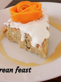 A picture of Fig/ Anjeer Sponge Cake.
