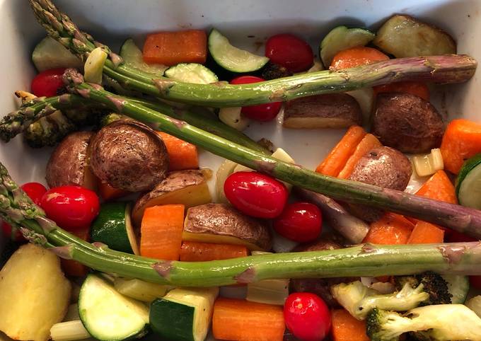 Recipe of Award-winning Seasonal roasted veg - Spring edition 🌾