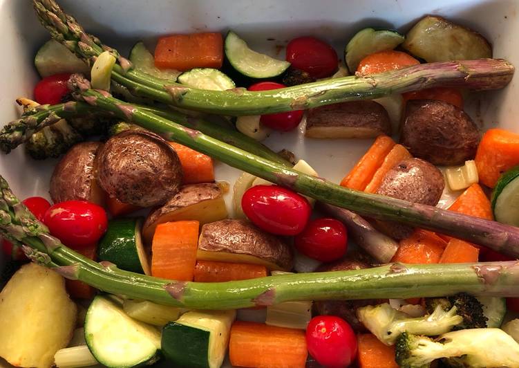 Recipe of Speedy Seasonal roasted veg - Spring edition 🌾