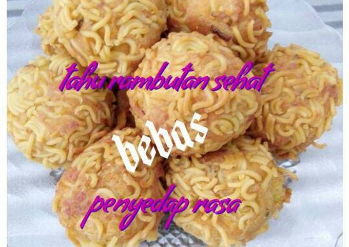 Cara membuat Tahu rambutan sehat bebas penyedap rasa Cara membuat Tahu rambutan sehat bebas penyedap rasa