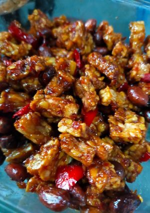 Foto resep Kering tempe kacang tanah