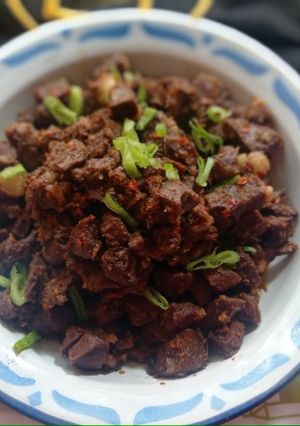 Foto resep Tumis Jantung Sapi Pedas Manis