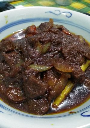 Foto resep Bistik Daging Simple