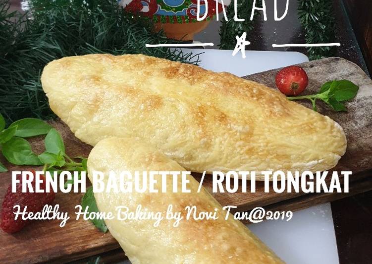 Rahasia Menyiapkan 12. Glutten Free Roti Perancis / Roti Tongkat / French Bread Kekinian