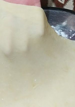 عکسی از دستور خمیر یوفکای خونگی