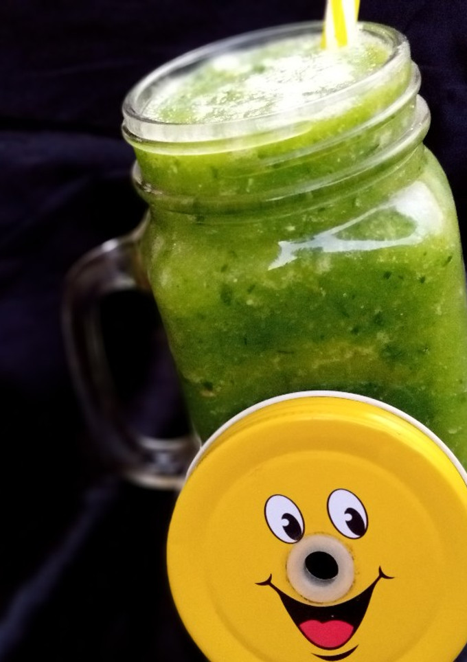 A picture of Cumber apple(green smoothie).