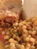 Desde el fogón de la abuela pastel de pescado y frijoles blancos