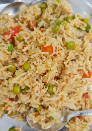 A picture of Veg Pulav.