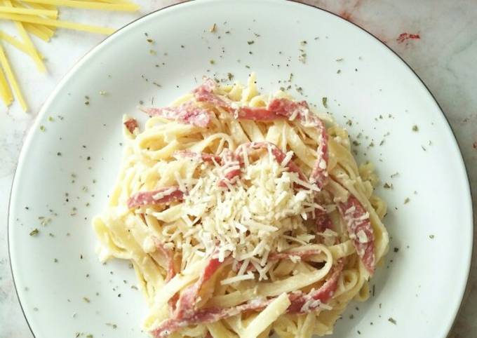 Fettucini Carbonara