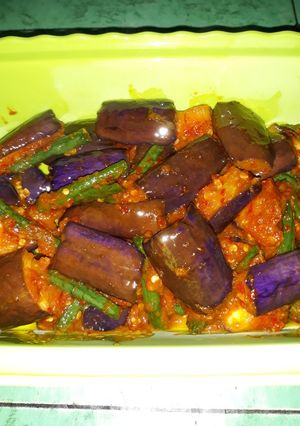 Foto resep 17. Tumis Terong Ungu Pedas