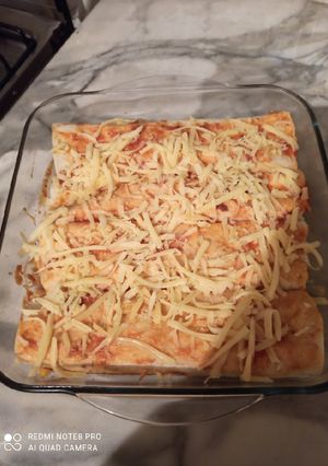 Une photo de Enchiladas au poulet 🐔 et fromage