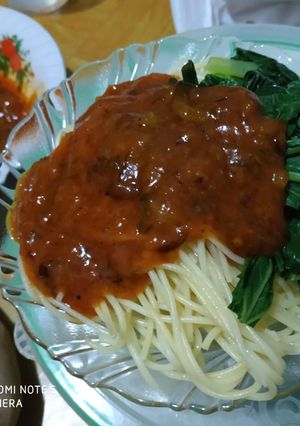 Foto resep Spaghetty ala bumil homemade