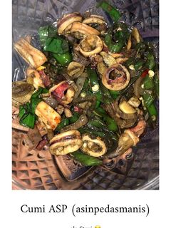 Foto resep Cumi Asin Pedas Manis